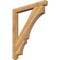 Ekena Millwork Balboa Craftsman Rough Sawn Bracket, Western Red Cedar, 4"W x 40"D x 48"H BKT04X40X48BOA04RWR - alternate 1